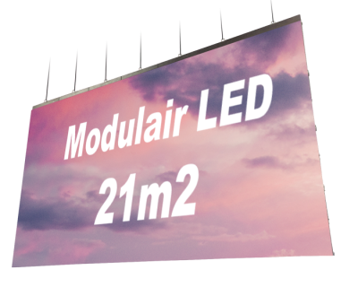 Led scherm huren Indoor modulair LED 2.9mm 3mx7m | ABC Scherm