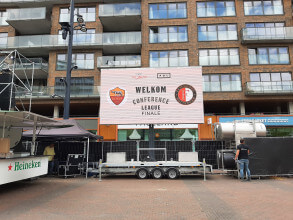 abcscherm asroma feyenoord rotterdam